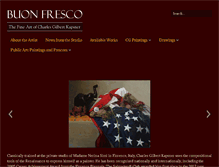 Tablet Screenshot of buonfresco.com